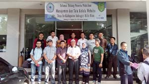 Kepala BPMPD Inhil Hadiri Pelatihan Tata Kelola Website